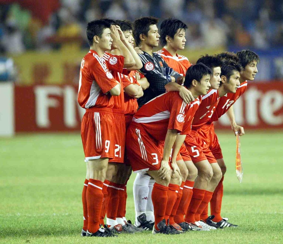 亚洲足球赛事的激动人心一幕